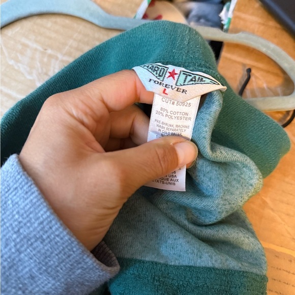 Hard Tail Forest Green Terrycloth Y2K Short Shorts - Picture 3 of 5